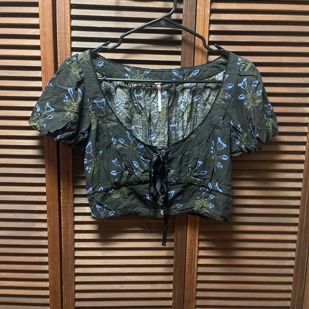 FREE PEOPLE Two-Piece EASY TO LOVE Floral Skirt Set Size XS